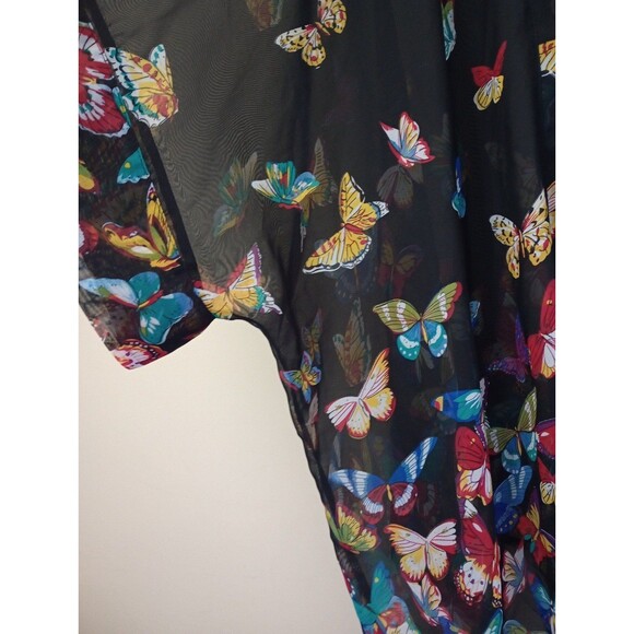 Butterfly Cardigan/Sheer Duster Size Small - Picture 3 of 9